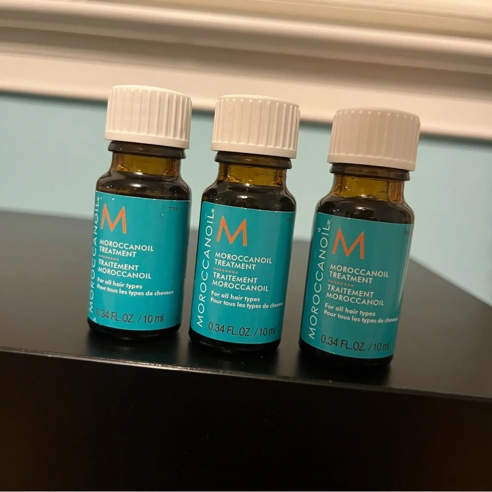 Moroccanoil Treatment Vegan & Cruelty-Free Hair Oil 3X 0.34 Fl Oz NWT
